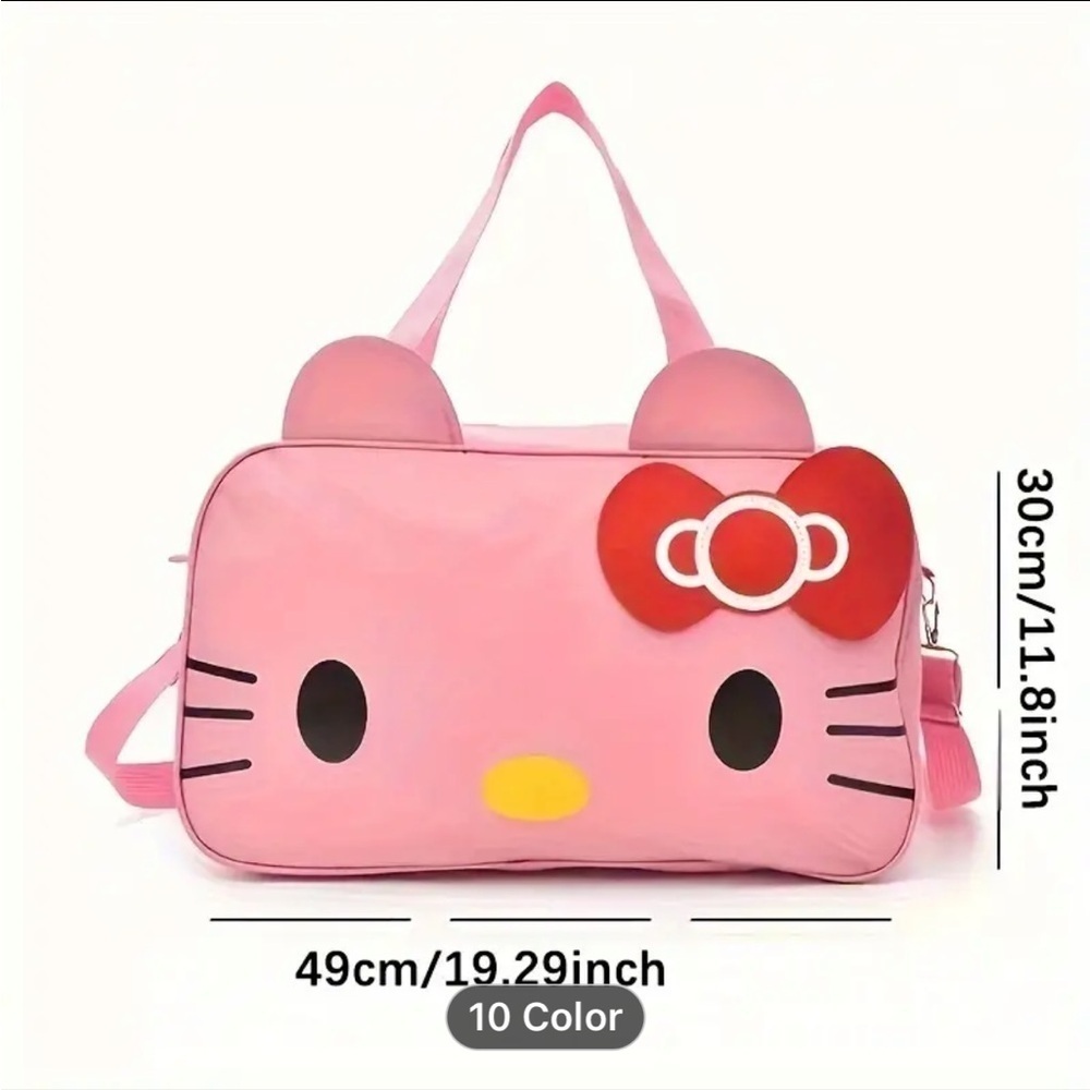 Hello Kitty Extra Large Pink Tote Bag NWT